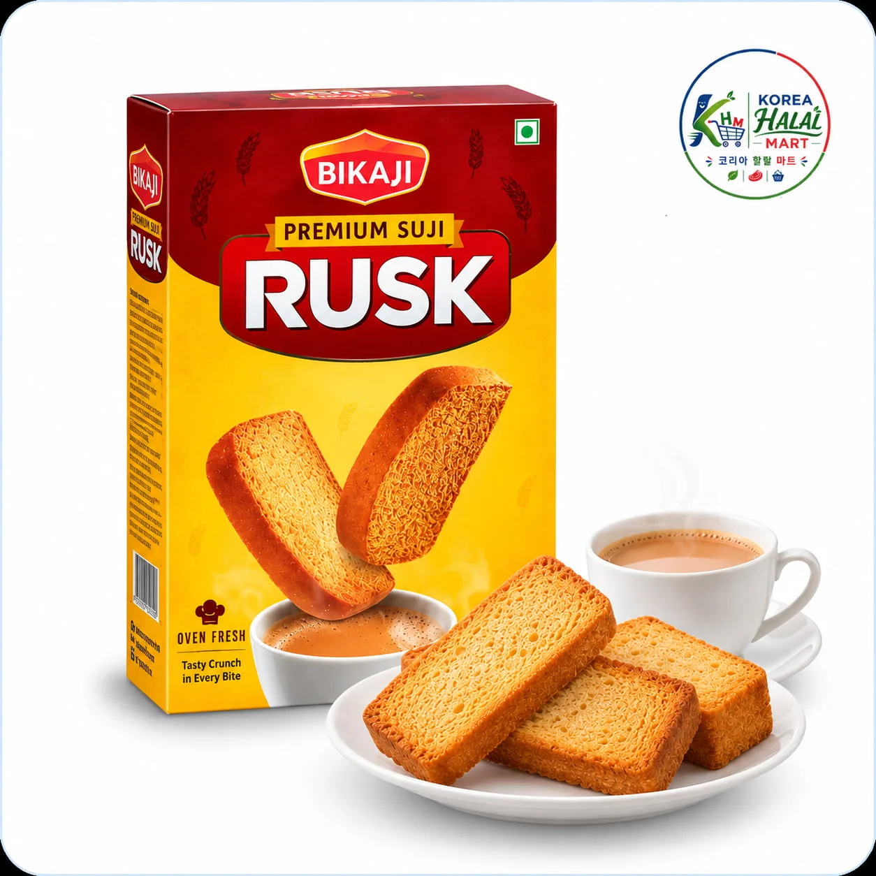 Bikaji Suji Rusk 600g