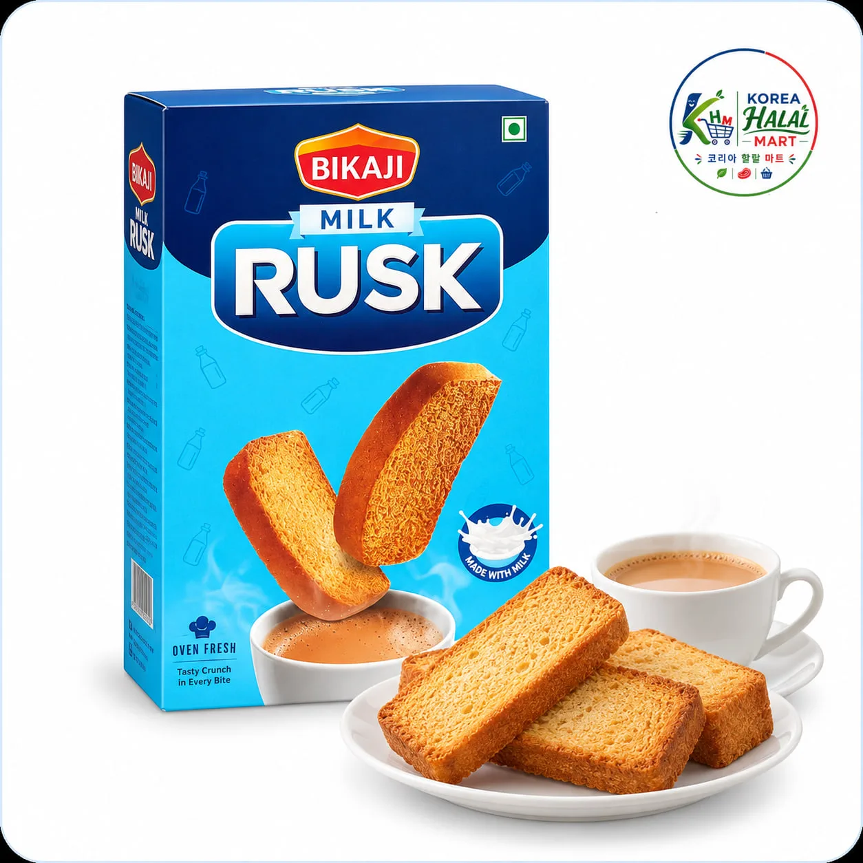Bikaji Milk Rusk 600g