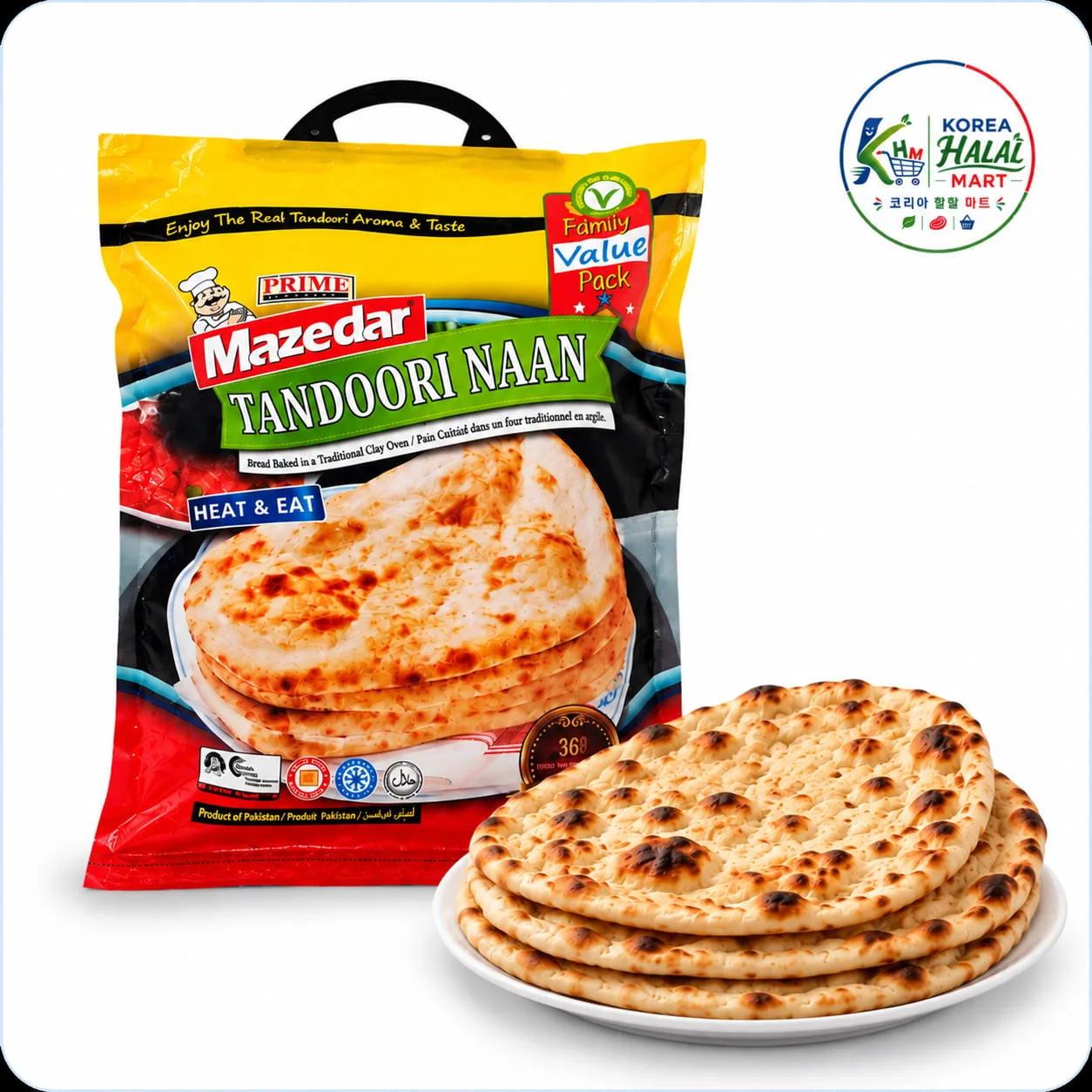 Tandoori Naan 5Pcs