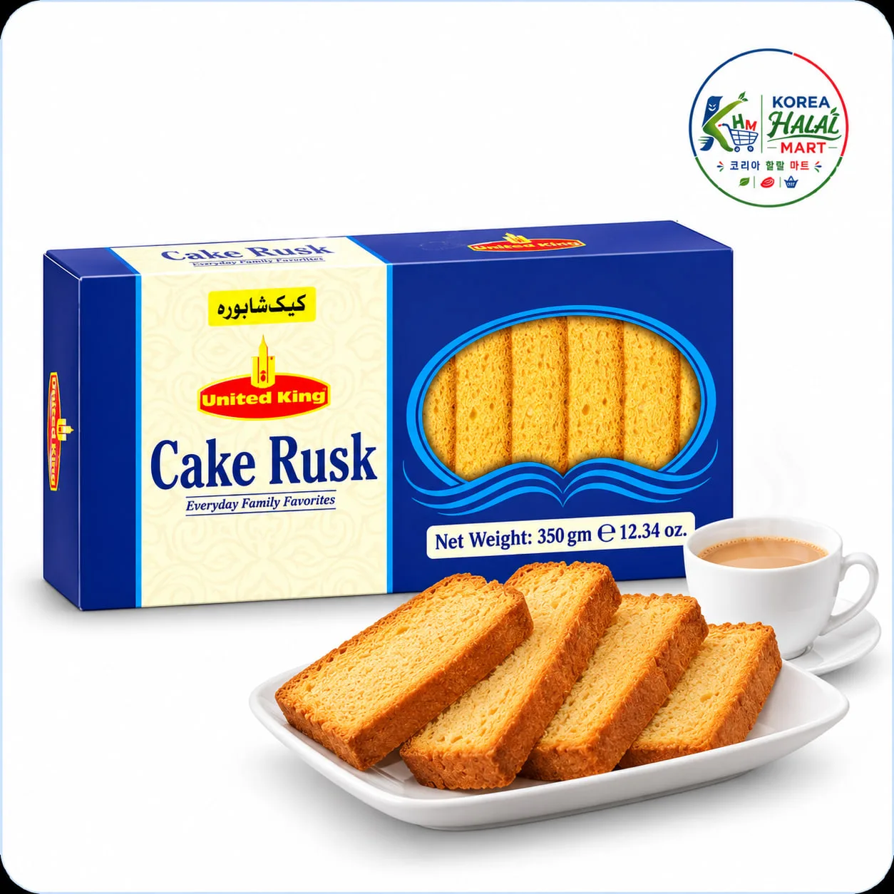 United King Cake Rusk 350g